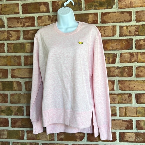 AHEAD Masters Golf Tournament Ladies Pink Long Sleeve crew neck. Medium - Picture 1 of 11